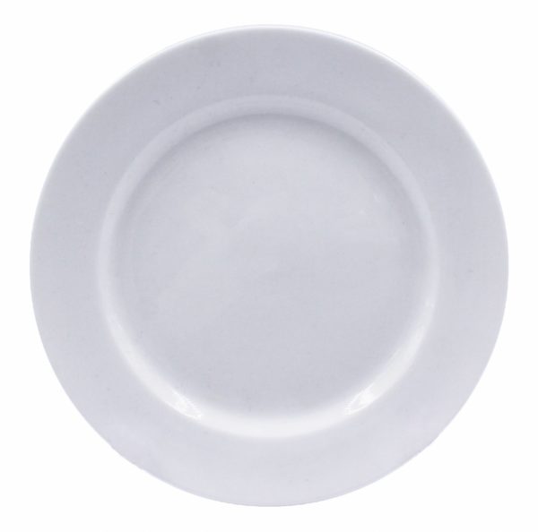 Тарелка закусочная белая
