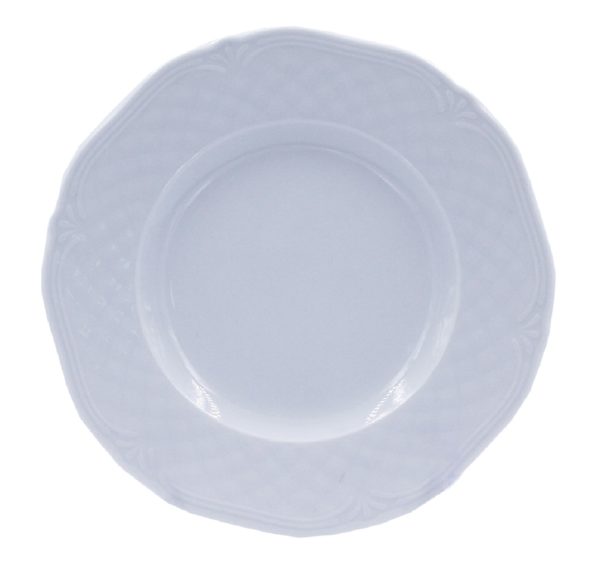 тарелка подстановочная белая