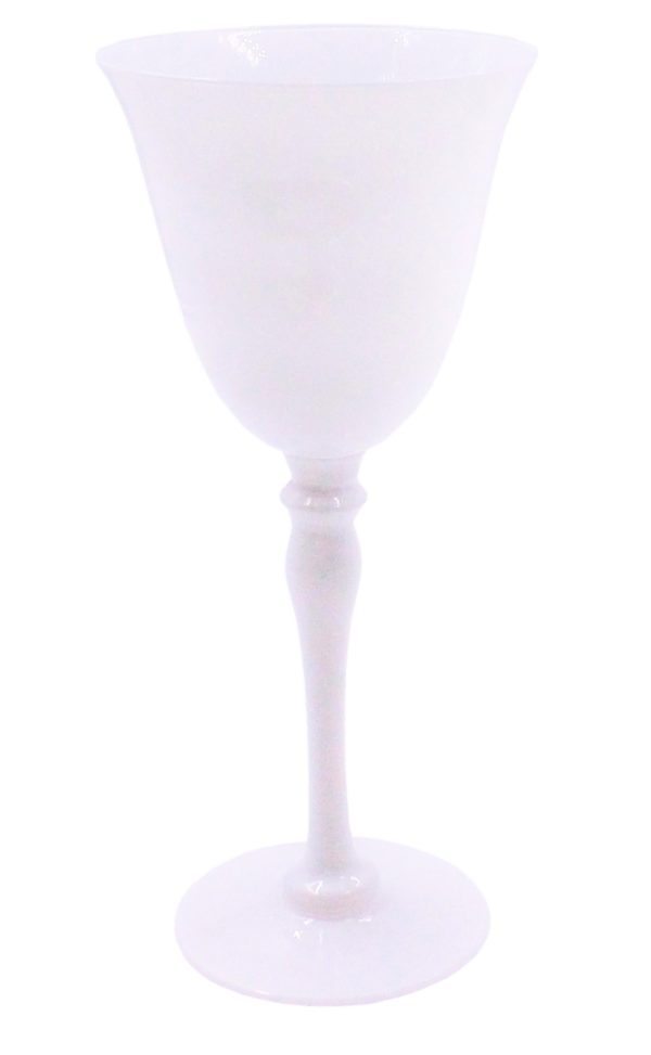 Бокал для вина белый стекло