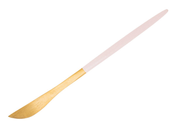 Нож закусочный ФРАНКЛИН розово-золотой
